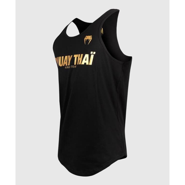 Venum VT Muay Thai tanktop - zwart goud