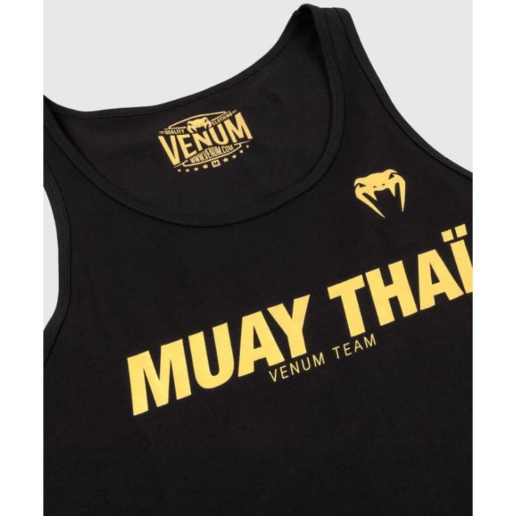 Venum VT Muay Thai tanktop - zwart goud