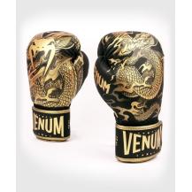 Venum Dragon's Flight boxing gloves black / gold