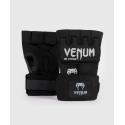 Venum Gel Kontact bokshandschoen-bandage - zwart zilver (paar)