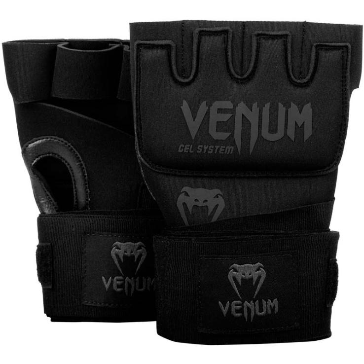 Venum Gel Kontact bokshandschoen-bandage mat zwart (paar)