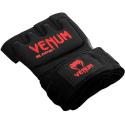 Venum Gel Kontact bokshandschoen-bandage Zwart/Rood (paar)