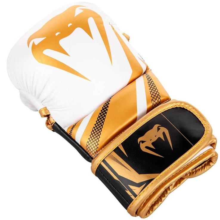 MMA Handschoenen Venum Challenger 3.0 Sparring Wit / goud