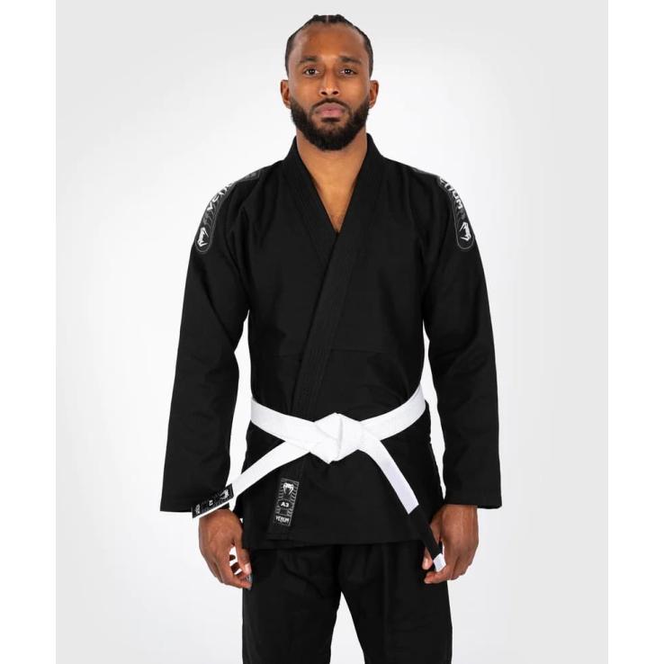 BJJ Venum Gi First Kimono - Zwart + witte riem inbegrepen