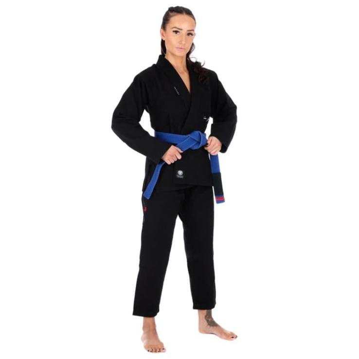 BJJ Tatami Elements Superlite kimono zwart - vrouw