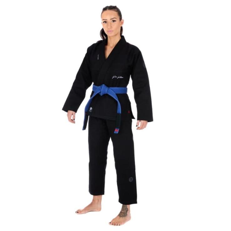 BJJ Tatami Elements Superlite kimono zwart - vrouw