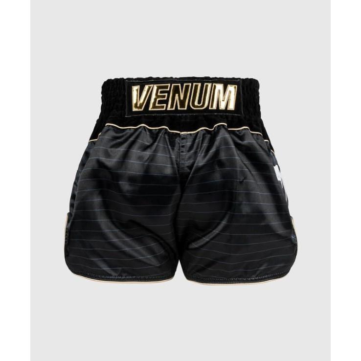 Venum Attack Muay Thai-broek - zwart grijs