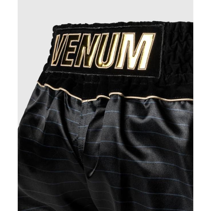 Venum Attack Muay Thai-broek - zwart grijs