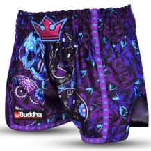 Buddha Mexicaanse Muay Thai Broek - paars