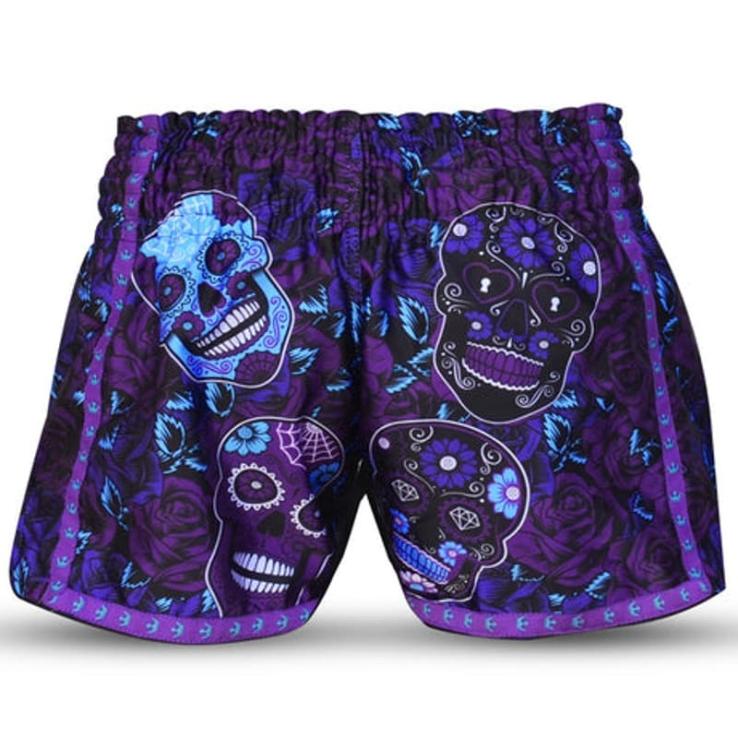 Buddha Mexicaanse Muay Thai Broek - paars