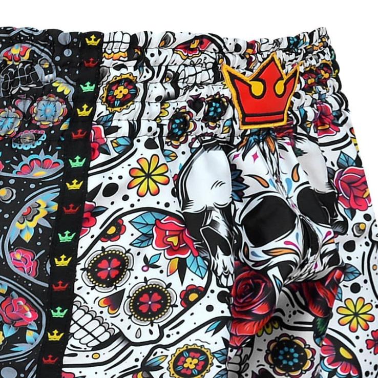 Muay Thai Broek Boeddha Santa Muerte