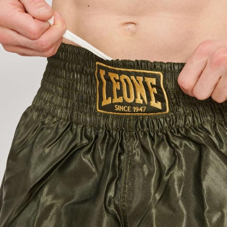 Leone Basic 2 Muay Thai-broek - kaki