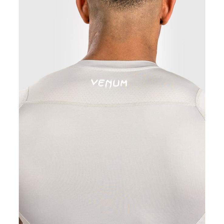 Venum Attack Rashguard met korte mouwen - Zand