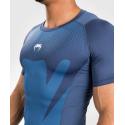 Venum Attack Rashguard met korte mouwen - marineblauw