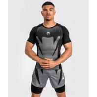 Venum Attack Rashguard met korte mouwen - zwart grijs