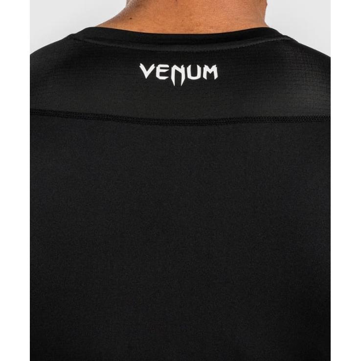 Venum Attack Rashguard met korte mouwen - zwart grijs