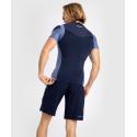 Venum Tempest Rashguard met korte mouwen - marineblauw / blauw