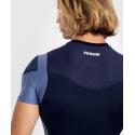 Venum Tempest Rashguard met korte mouwen - marineblauw / blauw