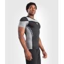 Venum Tempest rashguard met korte mouwen - zwartgrijs