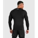 Venum Attack rashguard met lange mouwen - zwartgrijs