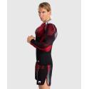 Venum Adrenaline rashguard met lange mouwen - zwart rood